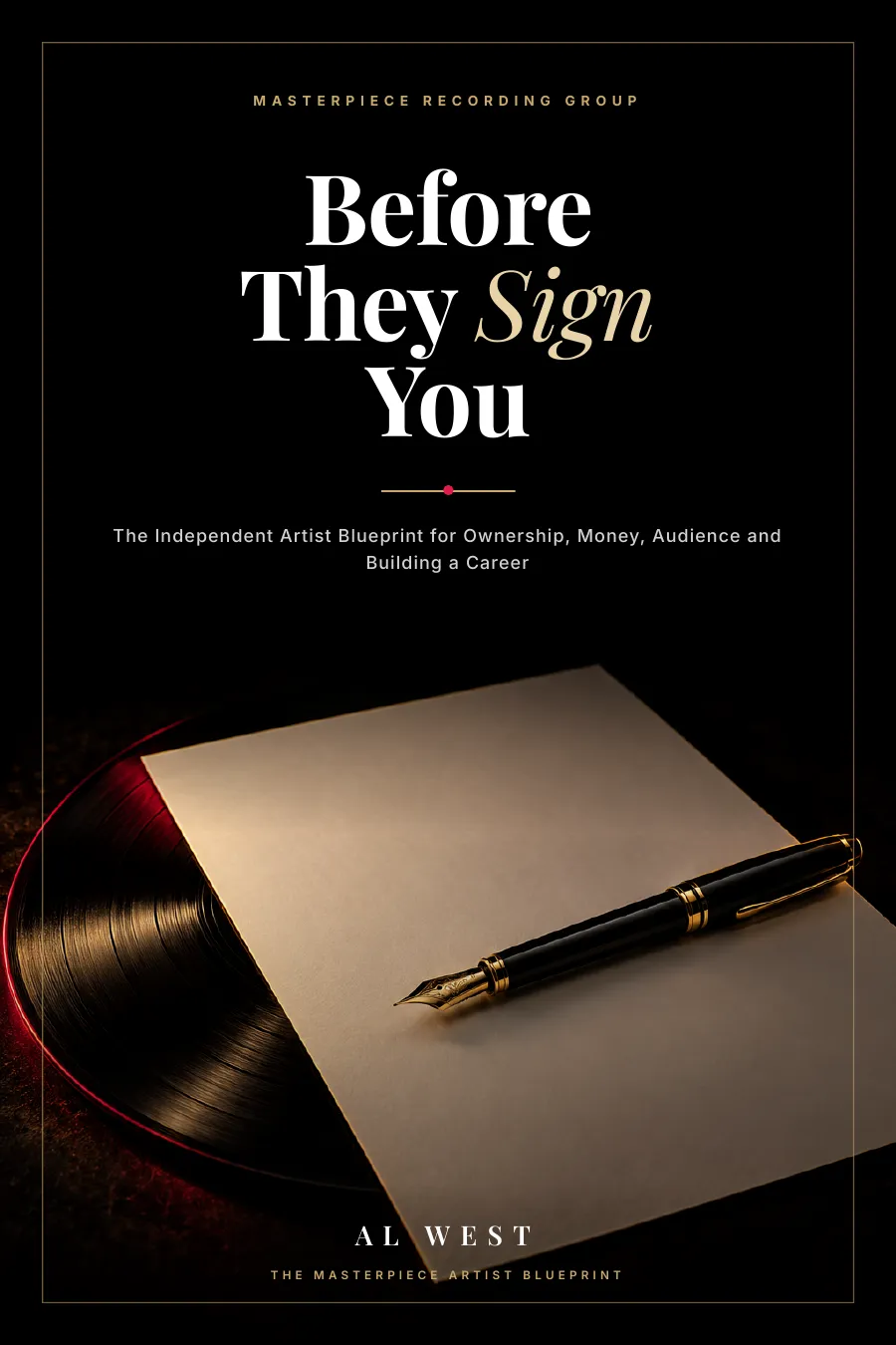 Before They Sign You — page 1, Cover